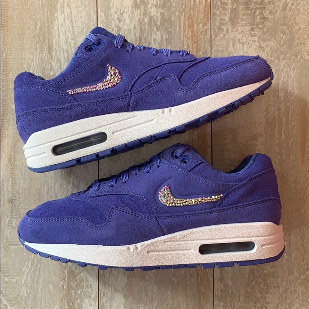 NWT Nike Swarovski air max’s 1 - Picture 4 of 8